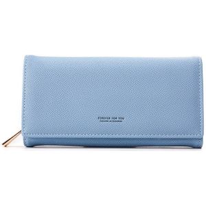 Yizhong Lederen Luxe Vrouwen Lange Portefeuilles En Portemonnees Vrouwelijke Clutch Portemonnee Dames Portemonnee Rits Telefoon Zak Kaarthouder Carteras