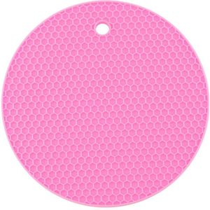 Circulaire Honingraat Siliconen Isolatie Mat Verdikte Anti-Slip Isolatie Mat