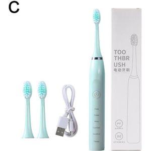 Sonic Elektrische Tandenborstel Smart Elektrische Tandenborstel Usb Oplaadbare Automatische Mannelijke En Vrouwelijke Paar Tandenborstel Set