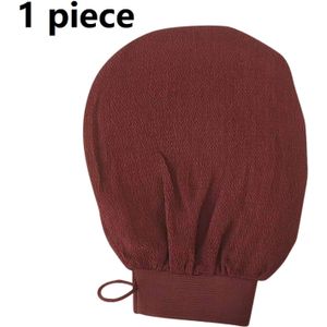 Exfoliërende Douche Bad Scrub Handschoen Body Scrub Facial Tan Massage Mitt Verwijdering Kessa Exfolieer Peeling Hammam Handschoen Handdoek