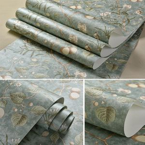 Bloemen Behang - Pruimenbloesem - Zelfklevend - Verwijderbaar - Wandbekleding Roll