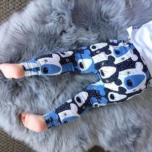 Peuter Cartoon Beer Harem Broek Kid Baby Boy Meisje Leuke Dier Bodem Harem PP Leggings Broek Kinderen Casual broek