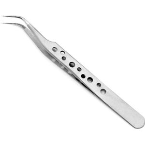 Elektronica Industriële Pincet Anti-Statische Gebogen Rechte Tip Precisie Roestvrij Tang Telefoon Reparatie Handgereedschap Sets