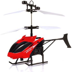 Hiinst Helicopter Infrarood Inductie Rc Helicopter Vliegtuigen Vliegen Afstandsbediening Mini Dron Led Flash Float Speelgoed Voor Kinderen