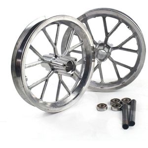 Goede 222mm Voor en Achter Band Aluminium Velg Fit voor 49cc Mini Moto Pocket dirt Bike
