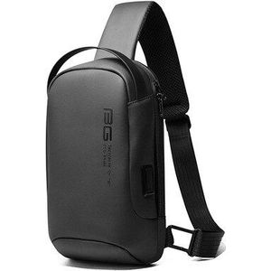 Mode Anti-Diefstal Crossbody Bag Schoudertassen Usb Opladen Mannen Reizen Borst Zak Korte Trip Pack Waterdichte Sling tas