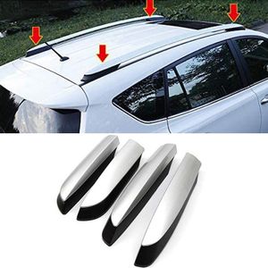Imperiaal Rail End Cover, 4Pcs Imperiaal Cover Shell Cap Vervanging Voor Toyota RAV4 XA40 Auto Acce