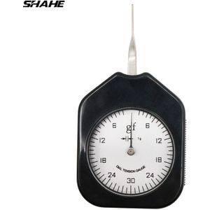 Shahe Dubbele Pointer Wijzerplaat Spanningsmeter Dial Spanning Meter Force Meetinstrumenten