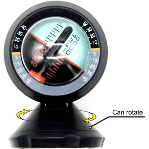 Car Vehicle Inclinometer Hoek Helling Tilt Indicator Niveau Meter Gradient Balancer Upgrade En Downgrade Slopemeter Finder Tool