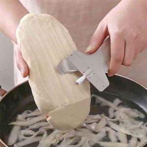 Huishoudelijke Noedels Gewijd Single-Sharp Rvs Noedels Snijmachine Deeg Vleesmes Snijden Maken Tool