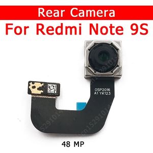 Originele Achteruitrijcamera Voor Xiaomi Redmi Note 9 S Note9s 9 S Back Belangrijkste Big Camera Module Flex Kabel Vervanging onderdelen