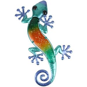 Metalen Gekko Auto Stickers Auto Styling Decals Woondecoratie Laptop Stickers Briefpapier Woonkamer Stickers