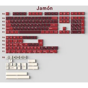 Double Shot 173 Toetsen Cherry Profiel Gmk Clone Jamon//Aero/Marrs Groen Keycap Voor Gmmk Pro NJ68 Mechanische gaming Toetsenbord