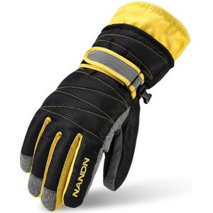 Nandn Winter Warm Mountain Snowboard Ski Handschoenen Mannen Vrouwen Koude Sneeuw Skiën Mittens Waterdicht Sneeuwscooter Handschoemen Air + 5002