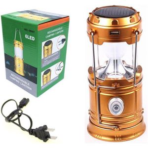 Camping Lamp Usb Oplaadbare Camping Licht Outdoor Tent Licht Lantaarn Zonne-energie Inklapbare Lamp Zaklamp Emergency Torch