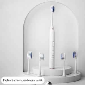 Xiaomi Youpin Vet Sonic Elektrische Tandenborstel Met 5 Opzetborstels Usb Oplaadbare Ultrasone Automatische Dental IPX7 Waterdicht