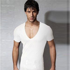 Tennis T Shirts Mannen Effen Kleur Tops Tees Zomer Katoenen V-hals T-shirt Mannen Sportkleding Fitness Korte Mouw Plus size T-shirt