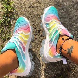Vrouwen Sneakers Zomer Outdoor Sportschoenen Multicolor Leisure Comfortabele Lace Up Plus Size Zapatos De Mujer Casual Schoenen
