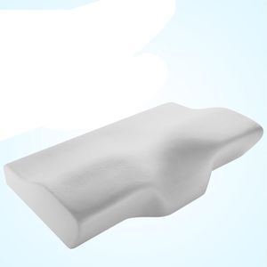 Memory Foam Beddengoed Kussen Nek Bescherming Trage Rebound Memory Foam Vlinder Vormige Kussen Gezondheid Cervicale Nek Grootte In 50*30 Cm