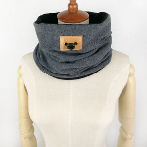 Leo anvi kraag gezichtsmasker winter sjaal mens vrouwen neutrale Breien accessoires Infinity Sjaals mannelijke