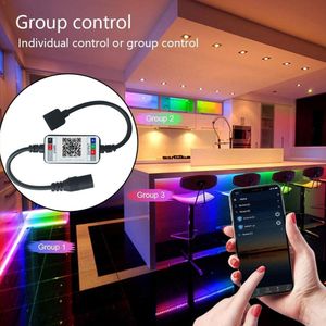 Smart Rgb Bluetooth Usb Led Remote Controller Voor 3528 Licht Rgb Multicolor Backlight Tv 5050 Veranderende Strip U0C6