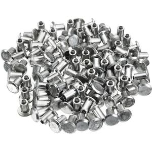 100 stks/set Spikes voor Banden Universele Auto Wiel Band Sneeuw Spikes Studs Banden Anti-Slip Schroef Stud Trim voor auto Truck Motorcle