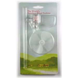 Kleinste Mini Windturbines Generator Led Leermiddelen Sample Model