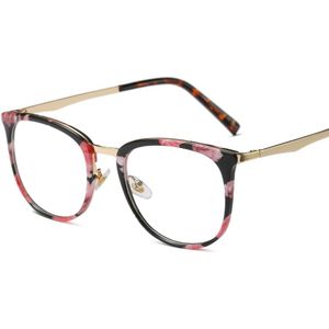 Transparante Vierkante Brilmonturen Voor Vrouwen Mode Witte Luxe Bril Frames Vrouwelijke Optische