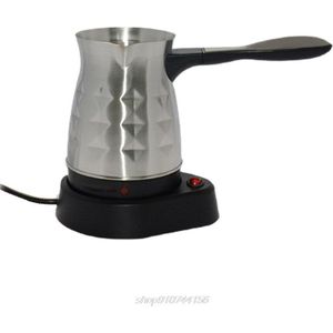 Elektrische Turkse Espresso Percolator Koffiezetapparaat Potten Eu Plug Waterkoker Kantoor Thee Melk Koffie Machine Verwarming N3 20