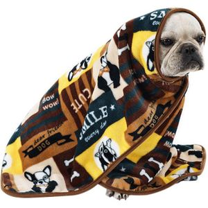 1 matten Fleece Franse Bulldog Dekens Winter Warm Pet Dog Bed Mat voor Honden Kussen Deken Puppy Kat Slapen Bedekt mats2020