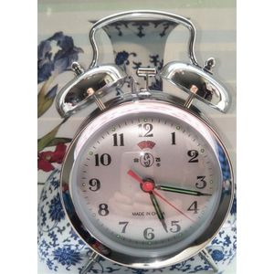 Luxe Gouden Mechanische Wekker Metalen Vintage Clockwork Handleiding Retro Tafel Klokken Stil Horloge Slaapkamer Wekkers
