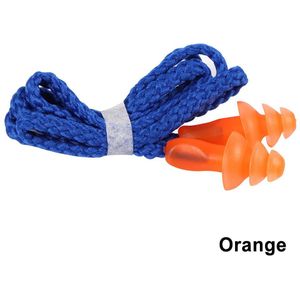 2Pcs Boom-Vorm Spiraal Waterdicht Oordopje Slapen Reizen Studie Anti-geluid Horen Beschermen Ruisonderdrukking Zachte Siliconen oordoppen