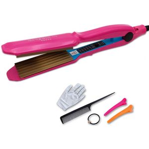 Corrugation Flat Iron Automatische Hair Curler Krultangen Professionele Krullend Ijzer Tang Haar Waver Krulspelden
