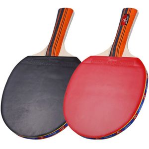 Table Tennis Ball and Bat Set 2 Ping Pong Bats 3 Ping Pong Balls Pack Home Sport Indoor Entertainment