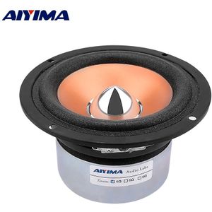 AIYIMA 4 Inch Woofer Geluid Audio Speaker Bullet Head 4 Ohm 20W DIY Subwoofer Luidspreker Anti-magnetische Bass speaker Home Theater