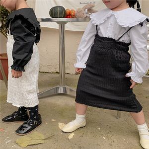 Kinderen Shirt Kinderkleding Herfst Rok Meisjes Kinderen Hip Rok Koreaanse Stijl Stretch Jarretel Rokje
