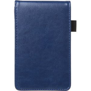 Multifunctionele Multifunctionele Pocket Planner A7 Notebook Kleine Notepad Note Book Leather Cover Business Diary Memo Kantoor School