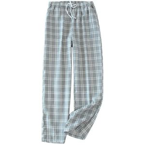 Mannen Katoenen Broek Plaid Gebreide Slaap Broek Heren Pyjama Broek Bodems Nachtkleding Pyjama Korte Voor Mannen Pijama Hombre