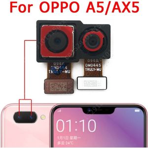 Originele Achteruitrijcamera Voor Oppo A5 AX5 Back View Belangrijkste Grote Backside Camera Module Flex Kabel Vervanging Reparatie Onderdelen