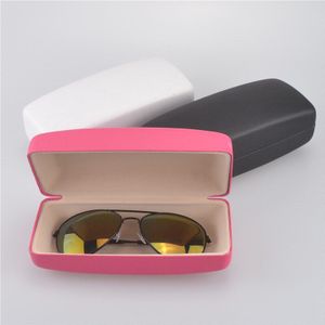 Grote Vierkante PU Leer Zonnebril Doos Voor Vrouwen Bril Zonnebril Hard Case Box Zak Draagbare Protector Houder