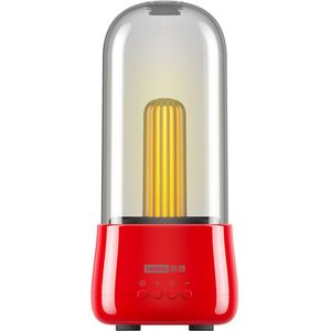 Lenovo L02 Bluetooth Speaker Draagbare Draadloze Stereo Muziek Speler Met Led Licht Diepe Bass Speaker Met Microfoon Handsfree gesprekken