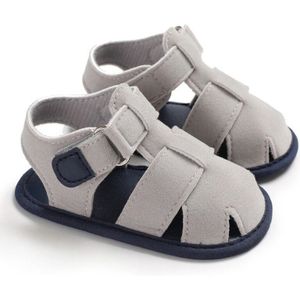 Jongens Sandalen Sneakers Baby Schoenen 0-18M Baby Sandalen Anti-Slip Holle Schoenen Zomer Mode Baby Boy zachte Schoenen