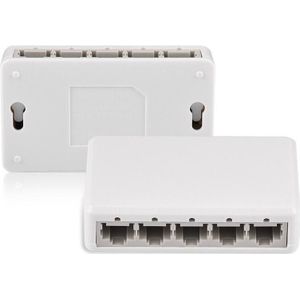 Ethernet Internet Splitter Hub Netwerk Switch Computer 5 Poorten 10/100Mbps