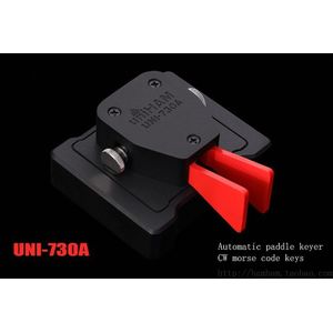 Uni-730A Automatische Paddle Key Keyer Cw Morse Code Voor Amateur Ham Radio Yaesu Ft-817 818 818D 705