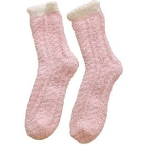 Women's Fluffy Long Socks Thicken Winter Sleeping Women Cold Weather Snow Days Warm Fur Fleece Floor Socks