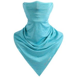 West Fietsen Fiets Half Gezichtsmasker Kap Bescherming Uv Fietsen Neck Guard Facemask Hoofdband Running Head Sjaal Ice Zijde Gezicht masker