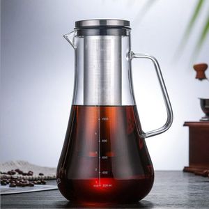 Fabrikant Hoge Borosilicaatglas Koffie Pot Koffie Delen Pot Koude Extractie Glas Koffie Pot Theepot