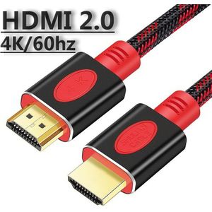 Shuliancable Hdmi Kabel 2.0 4K 60Hz 3D Video Kabel 1M 2M 3M 5M 10M Hdr Splitter Switcher Voor Hd Tv Laptop PS3 PS4 Computer Xbox