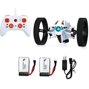 2.4G Afstandsbediening Speelgoed Rc Auto Bounce Auto Springen Auto Met Flexibele Wielen Rotatie Led Nachtlampje Rc Robot auto Vs SJ88