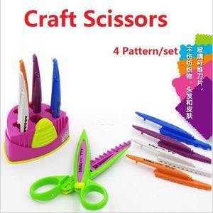 Scraft Schaar Kind Veiligheid Schaar Set Handgemaakte Decoratieve patroon Kinderen DIY Tools Tesouras para artesanato